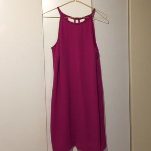 Banana Republic Magenta Cocktail Dress